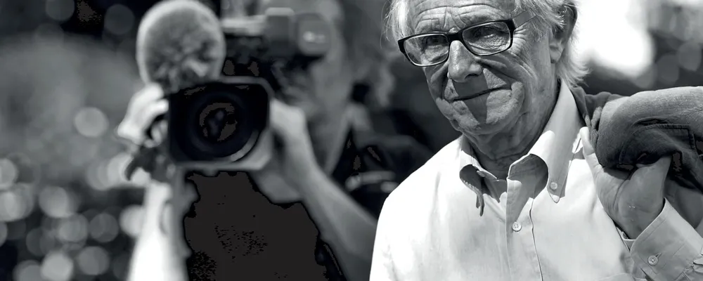 Il regista britannico Ken Loach