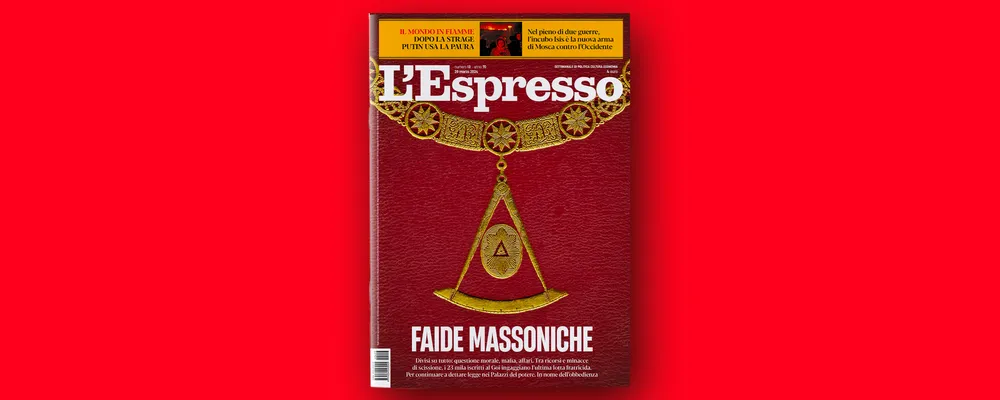 Faide Massoniche, L'Espresso in edicola