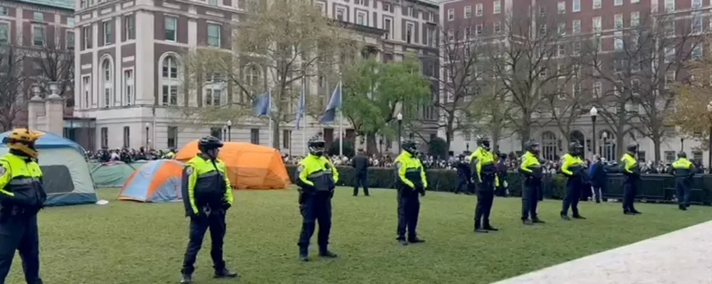 Columbia University, arresti