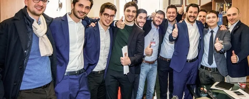 Il tam che cura la comunicazione social di Matteo Salvini
