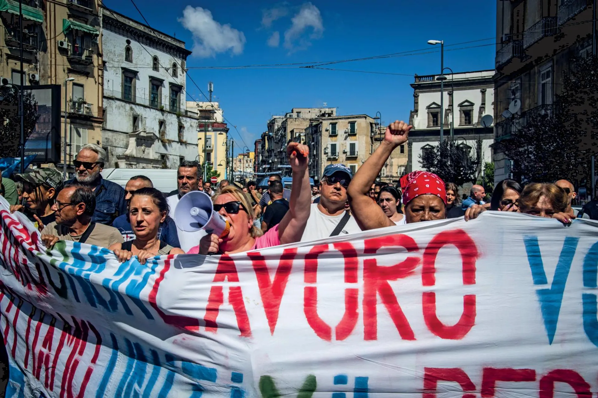 Manifestazioni per il diritto al lavoro