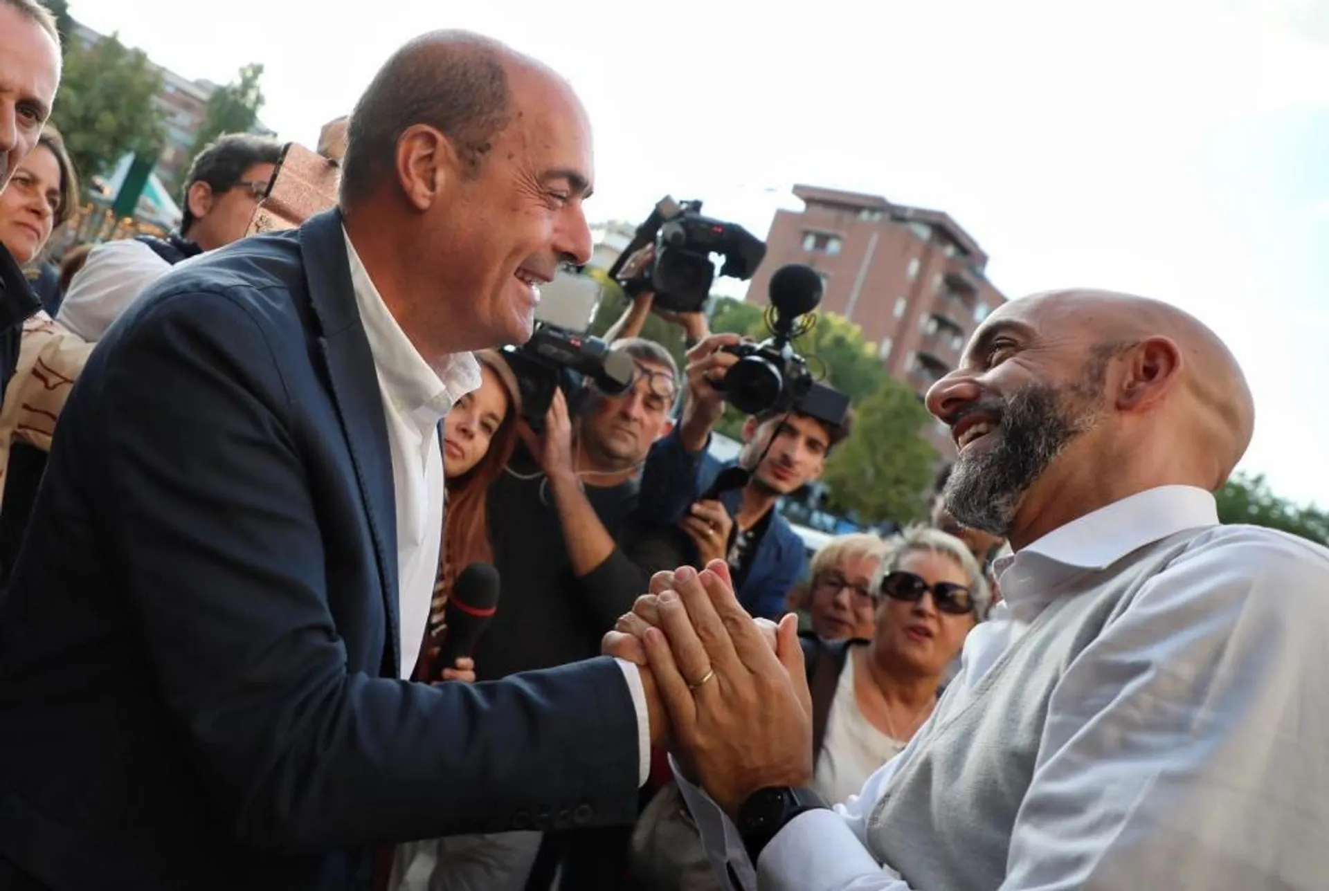 Zingaretti e Bianconi