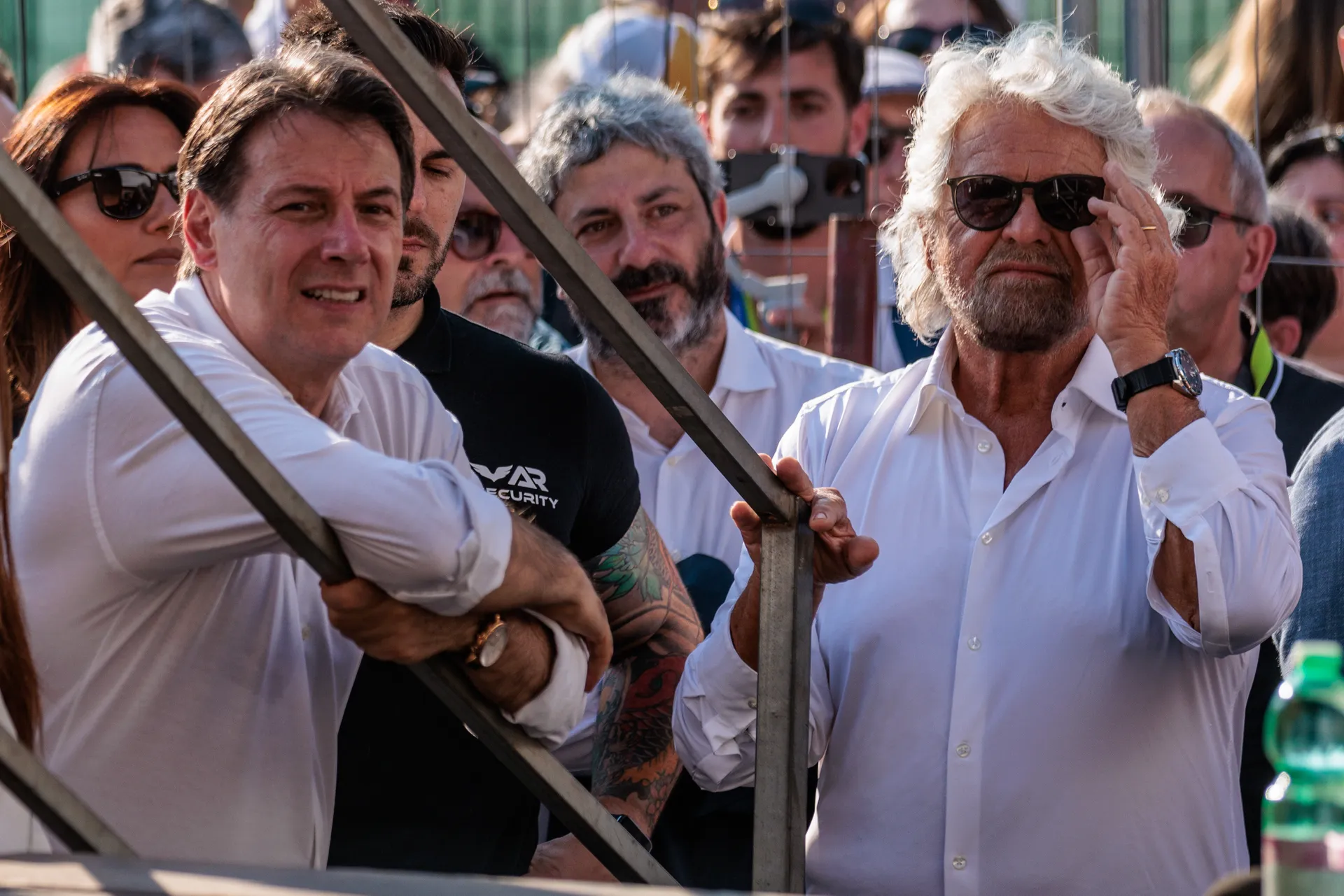  nella foto Giuseppe Conte e Beppe Grillo