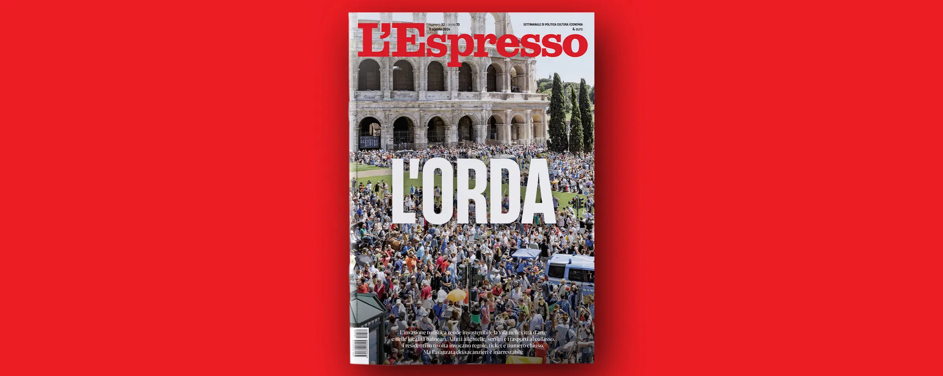 L’orda, L’Espresso in edicola