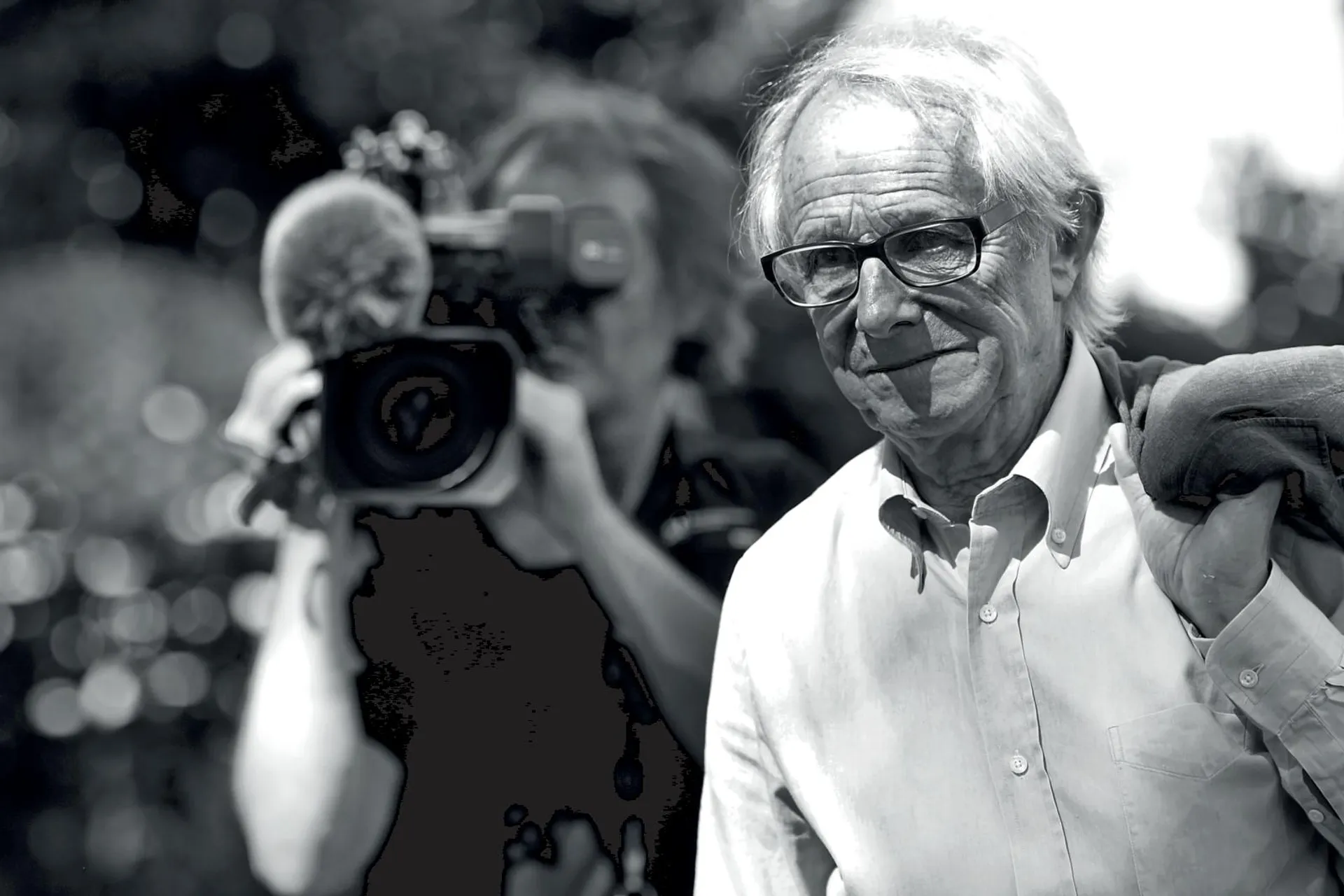 Il regista britannico Ken Loach