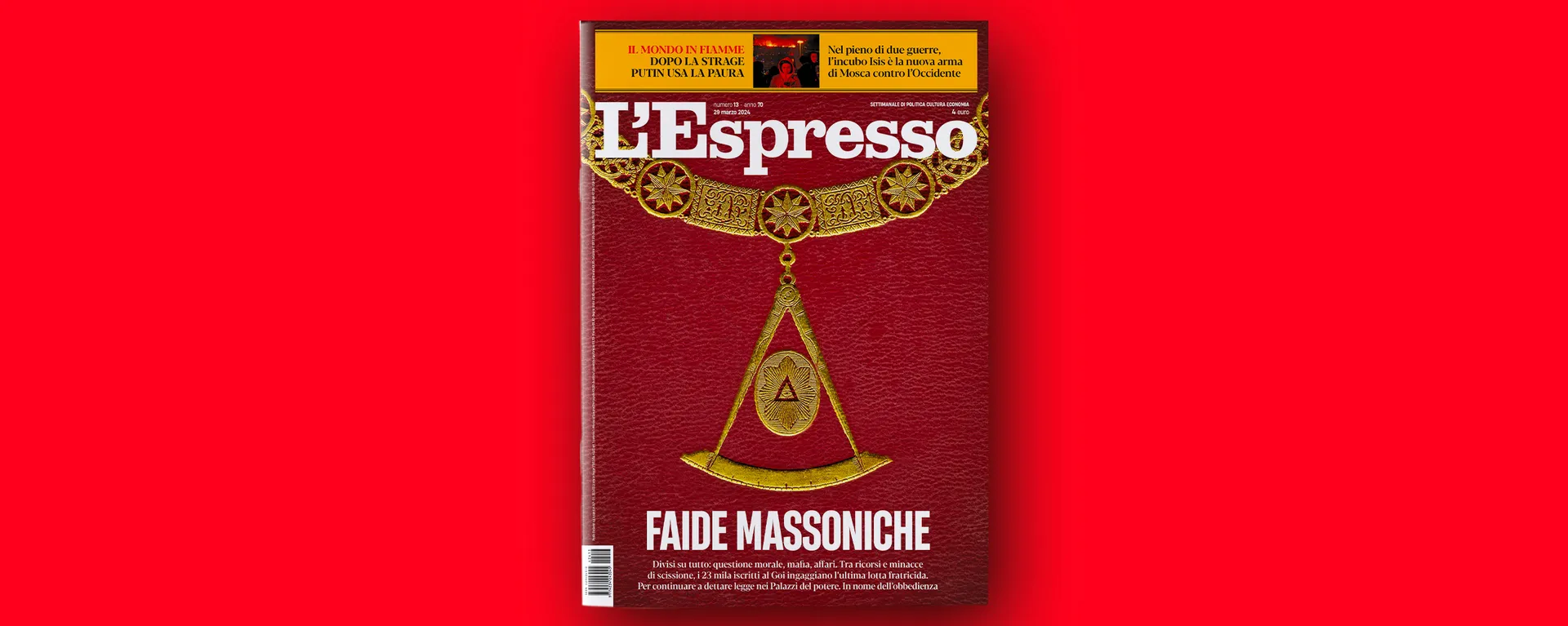 Faide Massoniche, L'Espresso in edicola