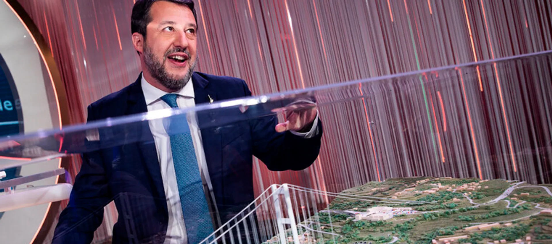 Matteo Salvini e il ponte sullo Stretto