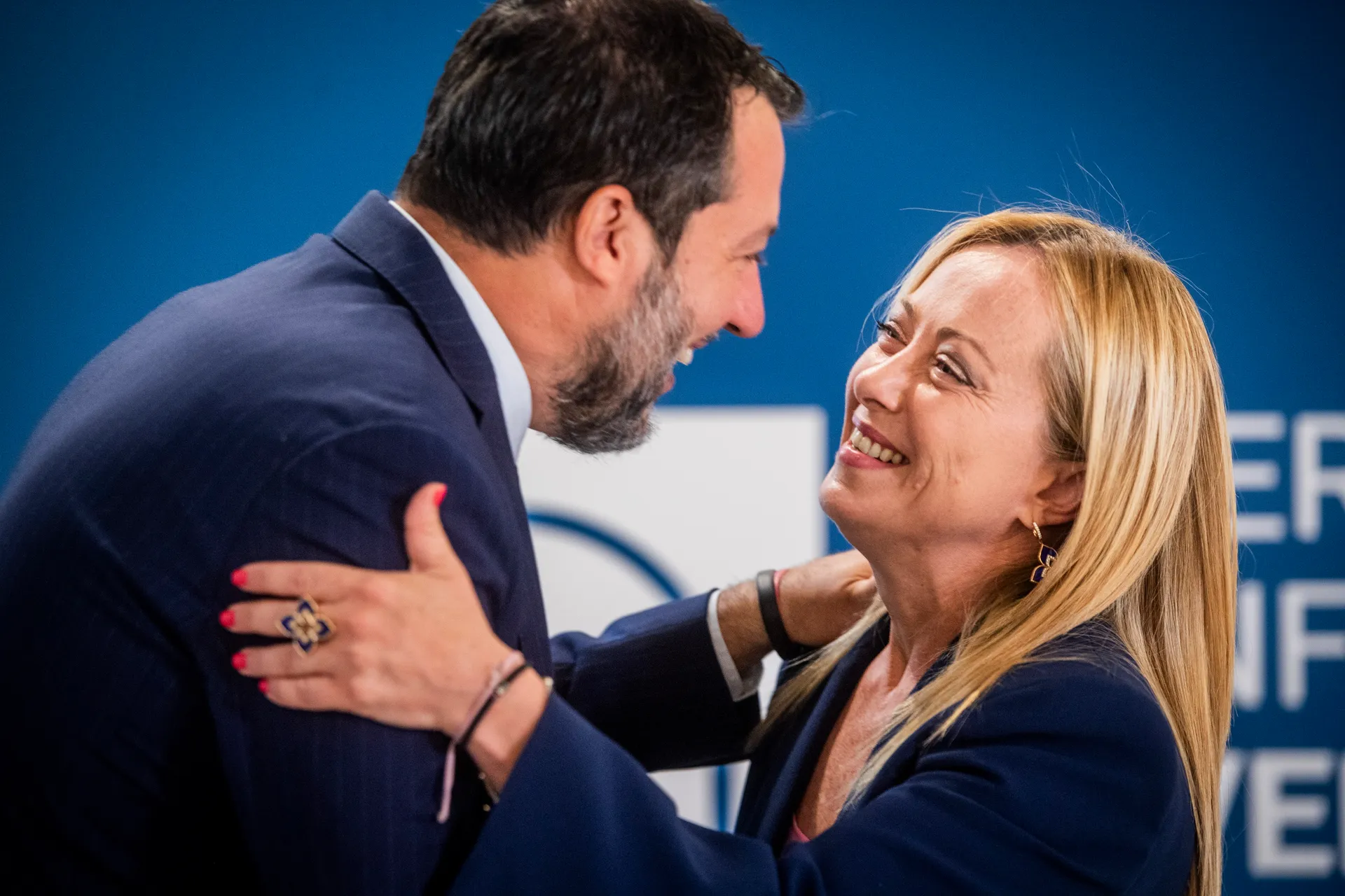 Matteo Salvini e Giorgia Meloni