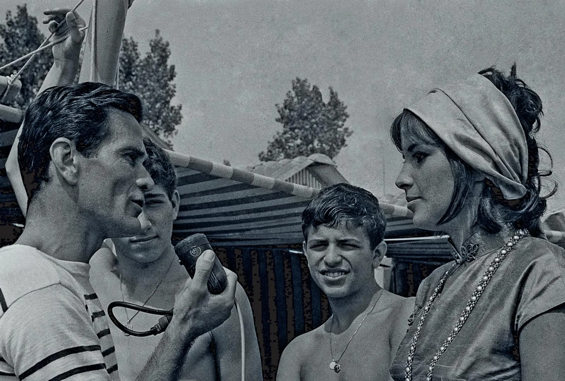 Una foto del film documentario "Comizi d'amore" di Pier Paolo Pasolini