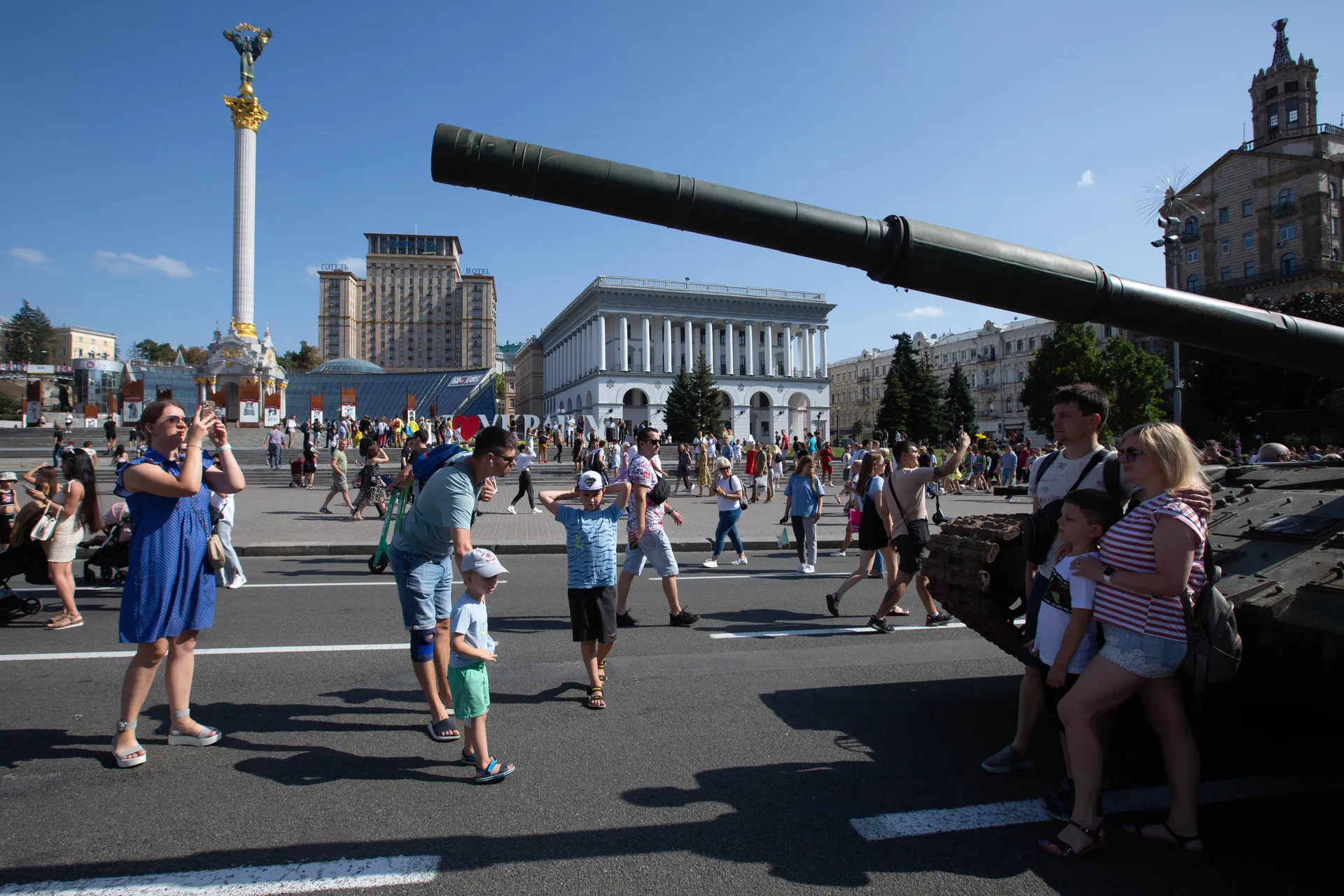 Piazza indipendenza, Kiev