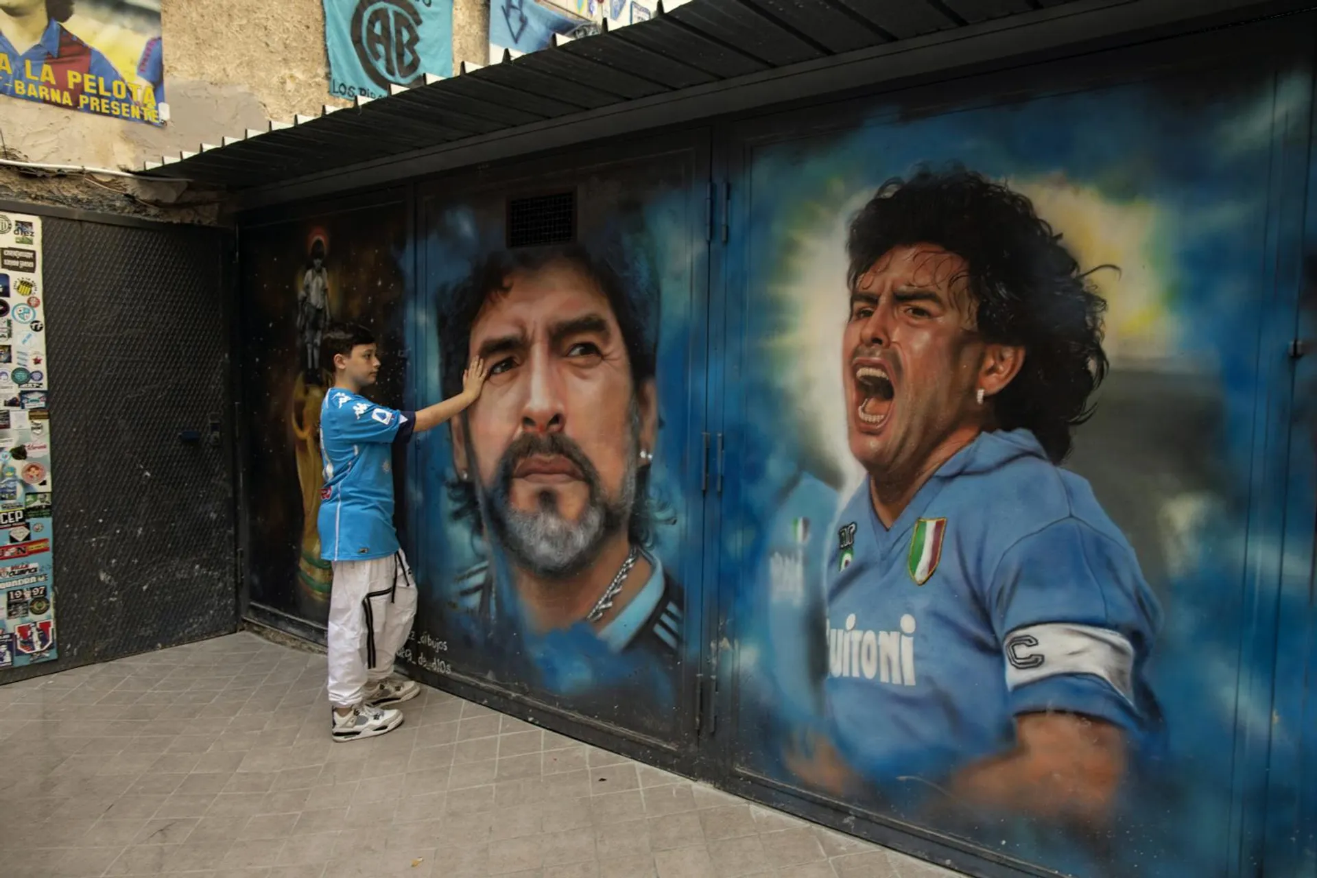 Piazza Maradona, a Napoli