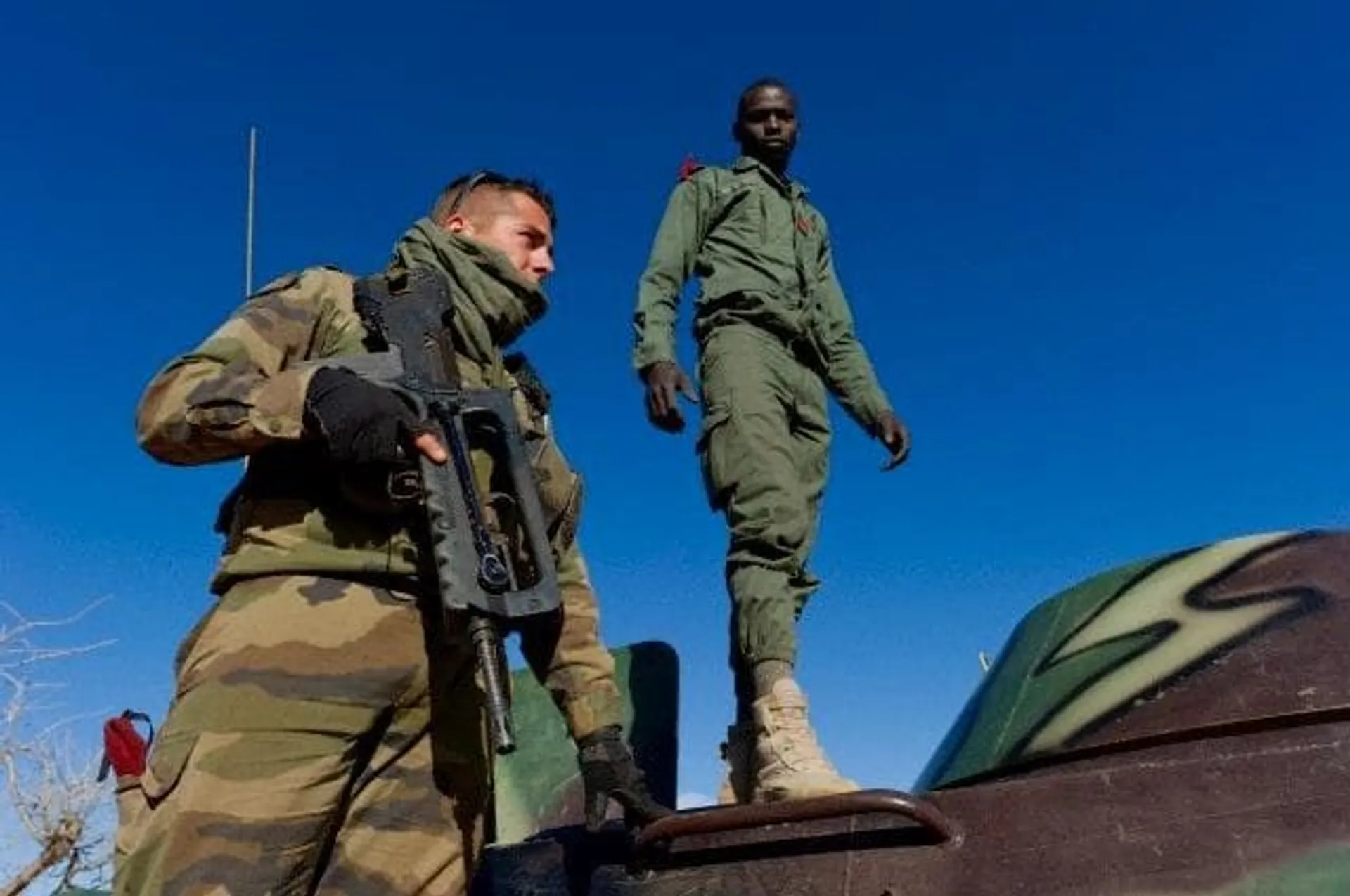 Soldati in Mali, durante l'operazione "Serval"