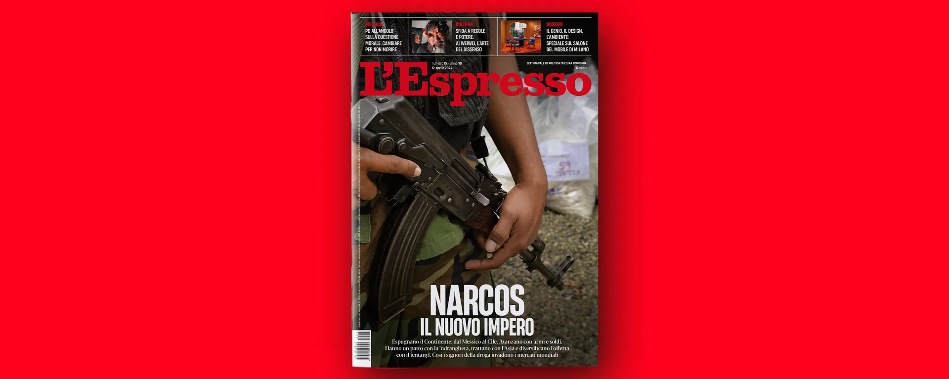 Narcos, il nuovo impero, L’Espresso in edicola