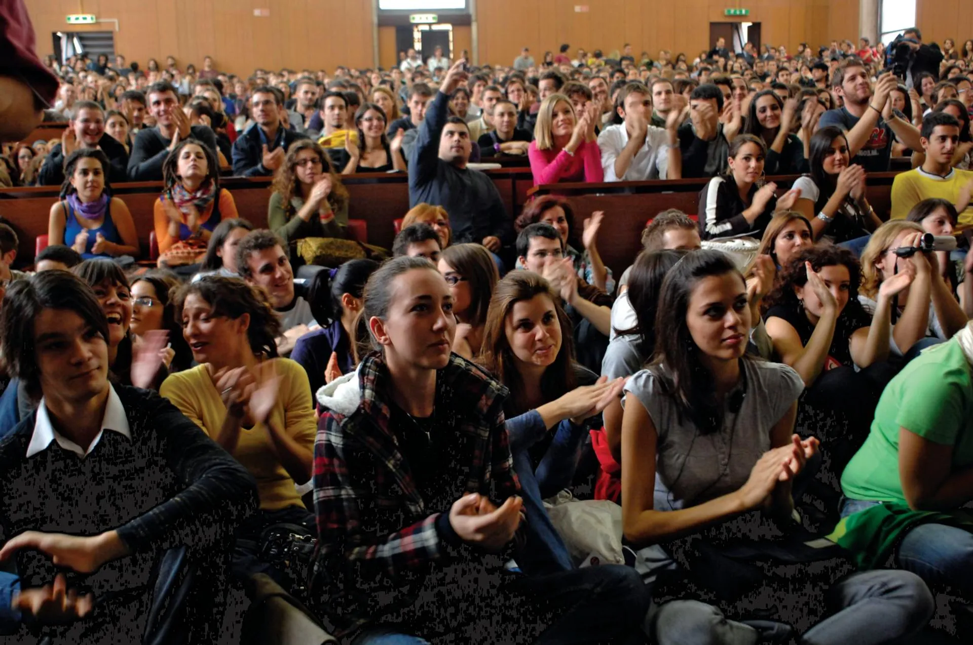 Un’aula alla Sapienza di Roma