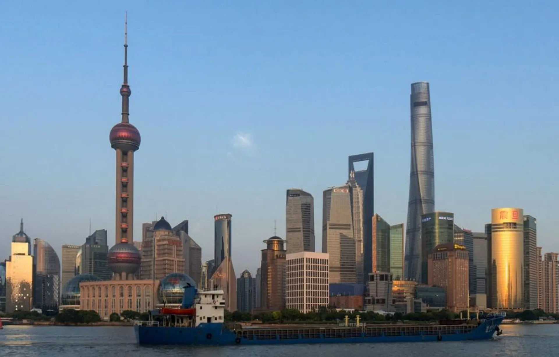 Una veduta di Shanghai 