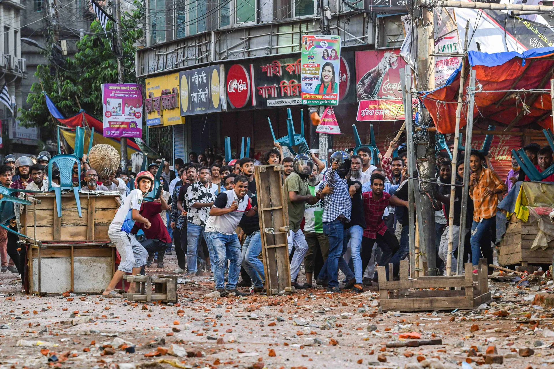 proteste in Banglades