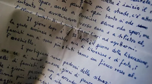 Il diario di Antonio De Palo (foto di Luigi Burroni)