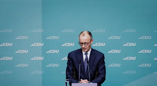 Friedrich Merz, leader della Cdu e cancelliere in pectore