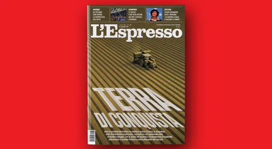 Terra di conquista, L’Espresso in edicola