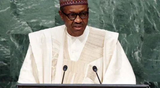 Il presidente della Nigeria, Muhammadu Buhari