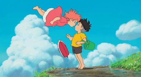 “Ponyo sulla scogliera”, film d’animazione di Miyazaki