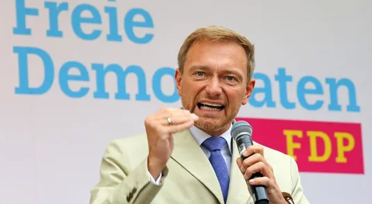 Christian Lindner, leader del Fdp, Partito Liberal-democratico tedesco