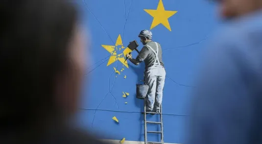 Il murale di Bansky a Dover