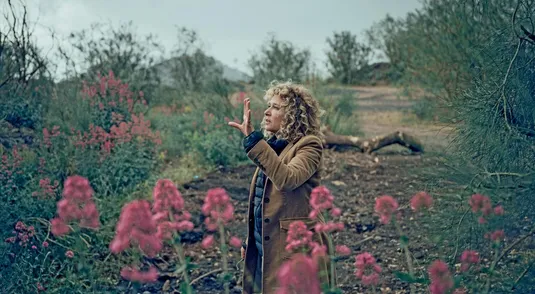 Valeria Golino sul set del primo episodio tratto dal romanzo postumo di Goliarda Sapienza