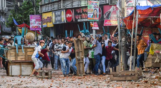 proteste in Banglades