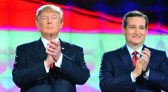 Donald Trump e Ted Cruz