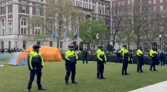 Columbia University, arresti