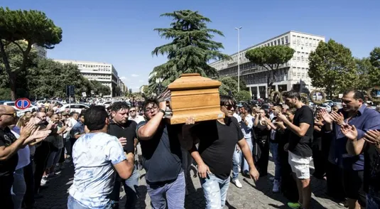 Il funerale di Vittorio Casamonica