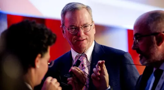 Eric Schmidt, già numero uno di Google e suo azionista, oggi presidente Nscai